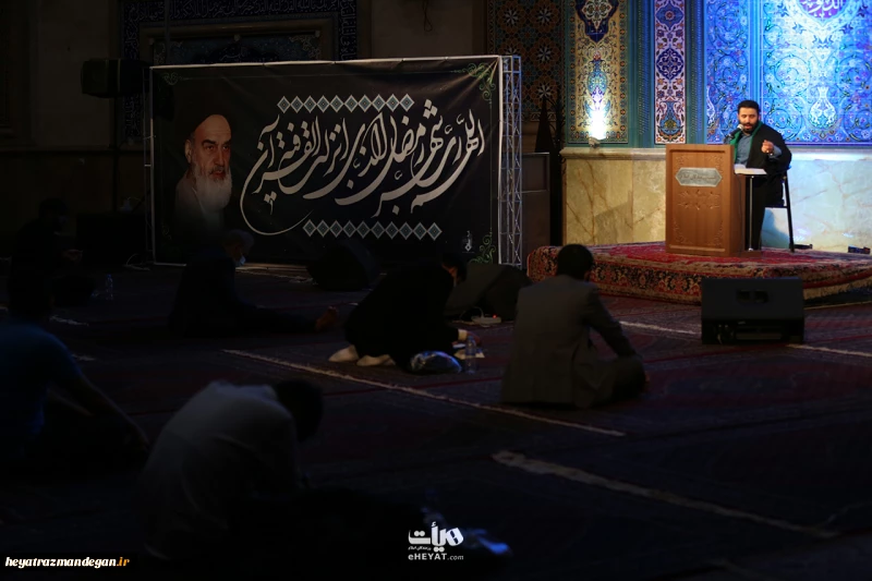 گزارش تصویری روز هفتم مراسم ماه رمضان 1400